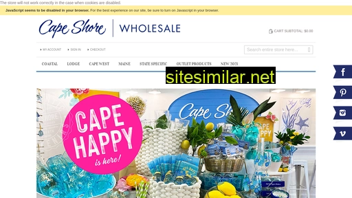 cape-shore.com alternative sites
