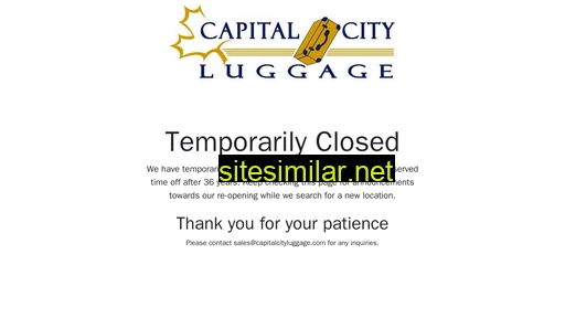 capitalcityluggage.com alternative sites