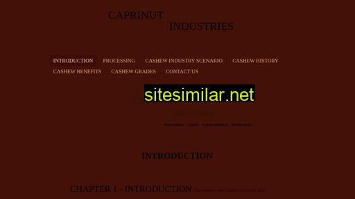 caprinutindustries.weebly.com alternative sites