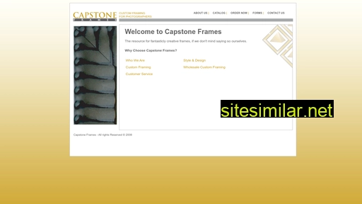 capstoneframes.com alternative sites