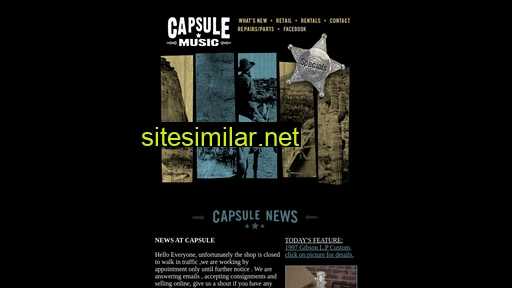 capsulemusic.com alternative sites
