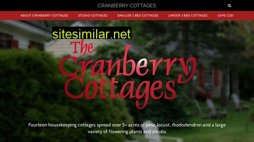 Capecranberrycottages similar sites