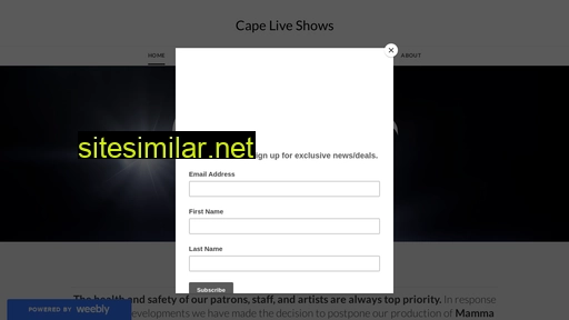 capeliveshows.com alternative sites