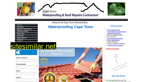 capewaterproofing.com alternative sites
