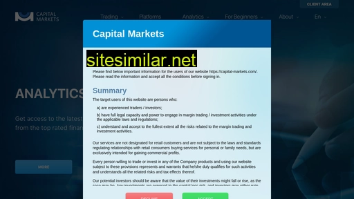 capital-markets.com alternative sites
