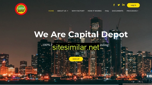capitaldepotfactoring.com alternative sites