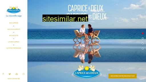 capricedesdieux.com alternative sites