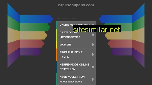capriscoupons.com alternative sites