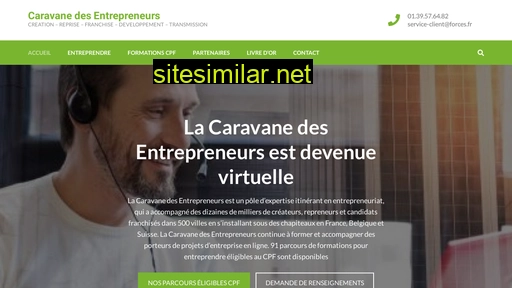 caravanedesentrepreneurs.com alternative sites