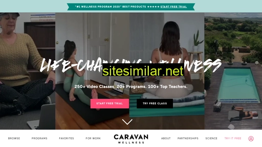 caravanwellness.com alternative sites
