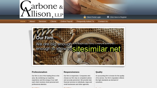 carboneandallison.com alternative sites