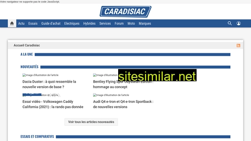 caradisiac.com alternative sites