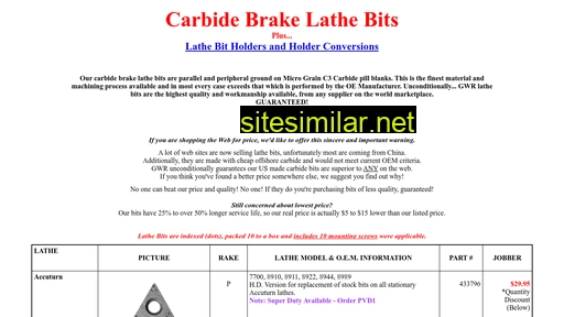 carbidebrakelathebits.com alternative sites