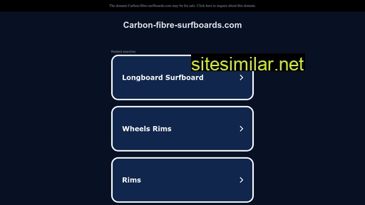 Carbon-fibre-surfboards similar sites