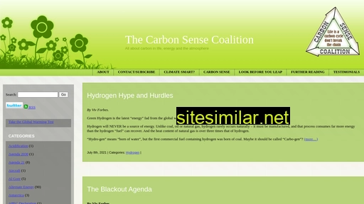 Carbon-sense similar sites