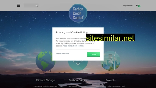 carboncreditcapital.com alternative sites