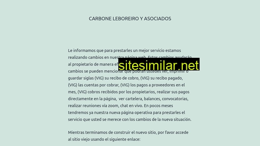 carboneleboreiro.com alternative sites