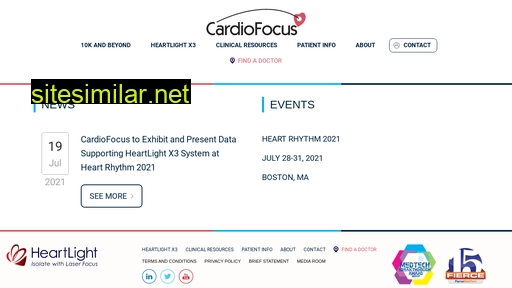 cardiofocus.com alternative sites