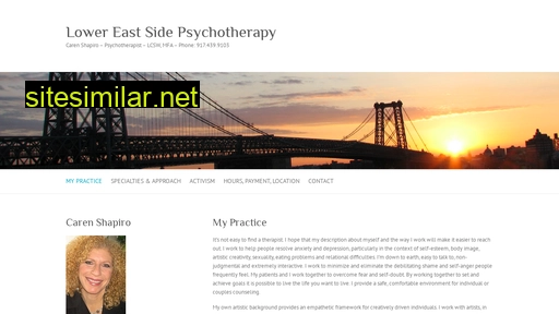 Carenshapirotherapist similar sites