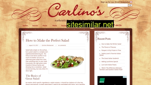 Carlinosrestaurant similar sites