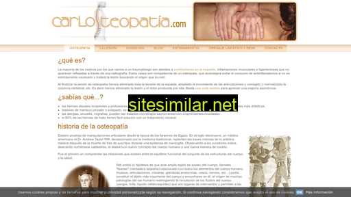 carlosteopatia.com alternative sites