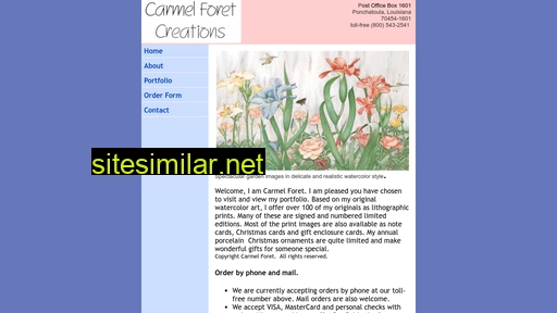 carmelforetcreations.com alternative sites
