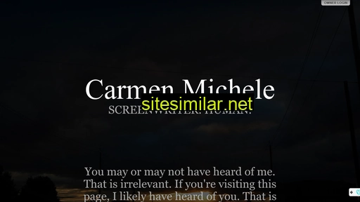 carmenmichele.com alternative sites