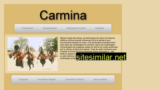 Carmina-carmina similar sites