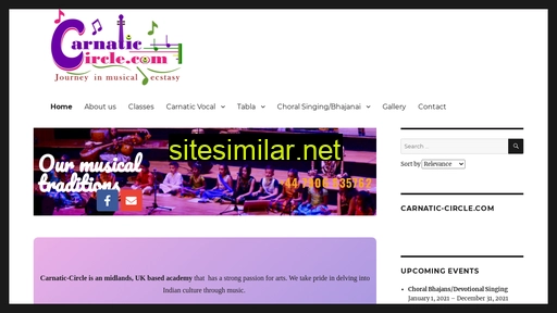 carnatic-circle.com alternative sites