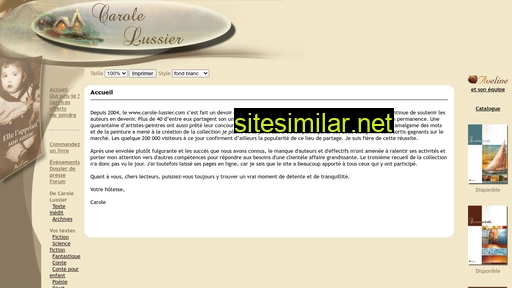 carole-lussier.com alternative sites