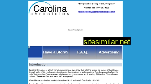 Carolinachronicles similar sites