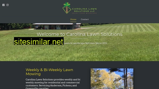 Carolinalawnsolutions similar sites