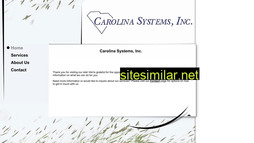Carolinasystemsinc similar sites