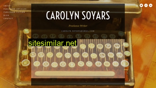 Carolynsoyars similar sites