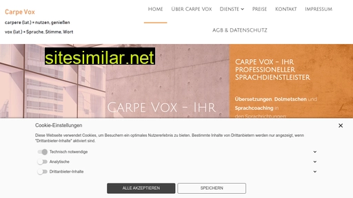 carpe-vox.com alternative sites