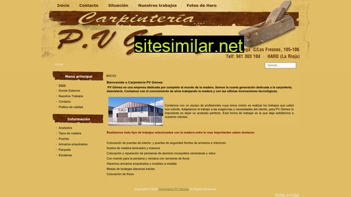 carpinteriapvgomez.com alternative sites