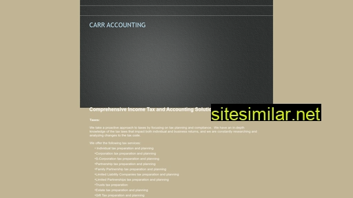 carraccounting.com alternative sites