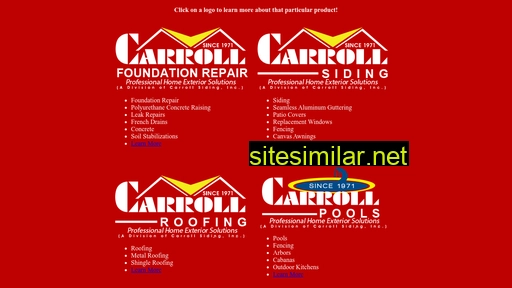 carrollcompaniestx.com alternative sites