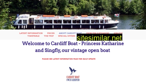 cardiffboat.com alternative sites