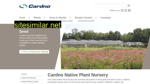 cardnonativeplantnursery.com alternative sites