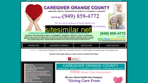 caregiverorangecounty.com alternative sites