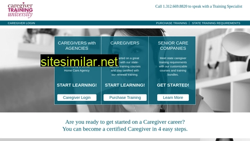 caregivertraininguniversity.com alternative sites