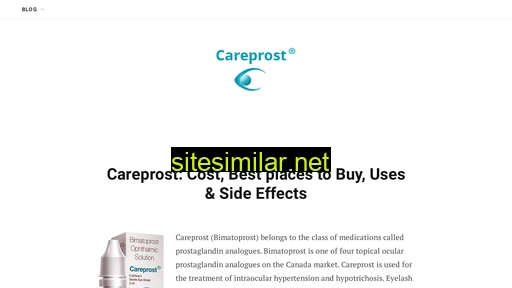 Careprost-canada similar sites
