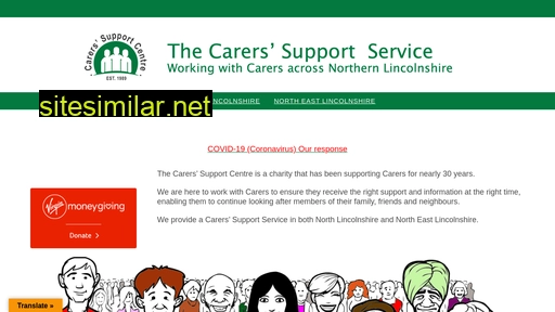 carerssupportcentre.com alternative sites