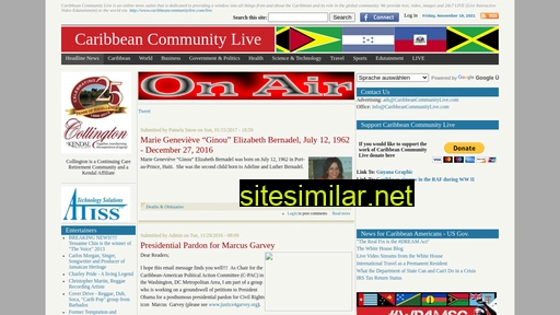 Caribbeancommunitylive similar sites