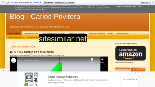 Carlosprivitera similar sites