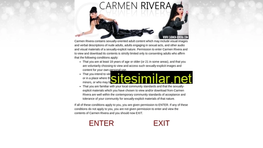 carmen-rivera.com alternative sites