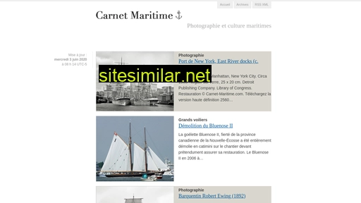 carnet-maritime.com alternative sites