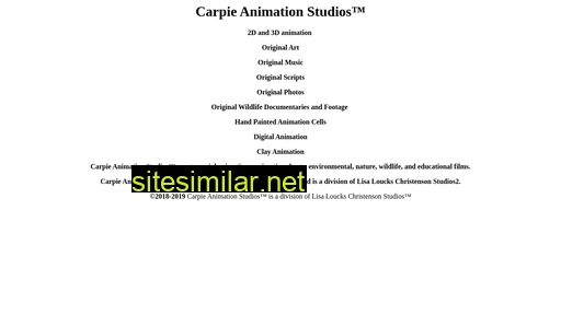 Carpieanimationstudios similar sites