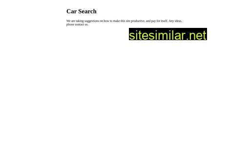 carsearch.com alternative sites